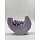 Свеча ароматическая Тыква, 7 см, фиолетовая