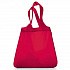 Сумка Mini maxi shopper red