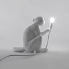 Изображение товара Светильник Monkey Lamp Sitting, белый