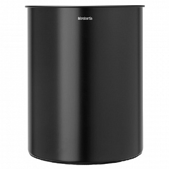 Корзина для бумаг Brabantia, 15 л, черная матовая