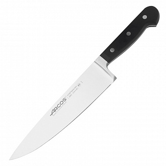 Нож кухонный поварской Clasica, 21 см, черная рукоятка