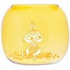 Изображение товара Подсвечник стеклянный Moomin, Малышка Мю, 11 см, желтый