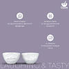 Изображение товара Набор чаш Tassen, Laughing & Tasty, 100 мл, белый, 2 шт.