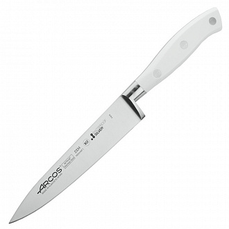 Нож кухонный поварской Riviera Blanca, 15 см, белая рукоятка