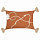 Подушка декоративная терракотового цвета с аппликацией Geometry из коллекции Ethnic, 30х45 см