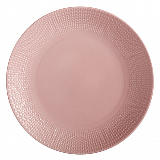 Тарелка обеденная Corallo, Ø27 см, розовая