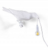Изображение товара Светильник настенный Bird Lamp Looking Right, белый