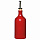 Бутылка для масла и уксуса, 450 мл, красная