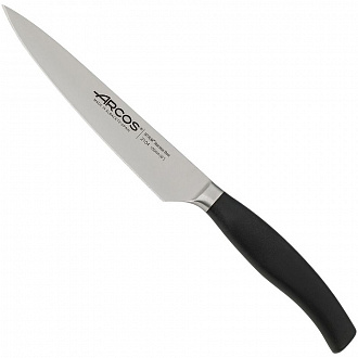 Нож для нарезки Clara, 15 см, черная рукоятка