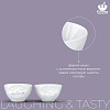 Изображение товара Набор чаш Tassen, Laughing & Tasty, 100 мл, белый, 2 шт.