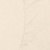 Изображение товара Простыня на резинке из сатина кремового цвета из коллекции Essential, 200х200х30 см