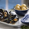 Изображение товара Блюдо сервировочное Nautical, 20х41 см, синее