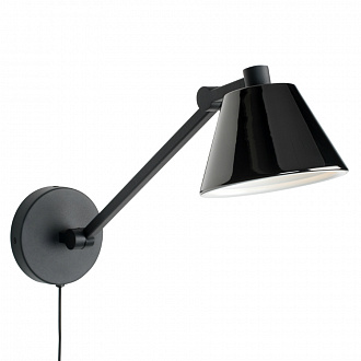 Лампа настенная Zuiver Lub, черная