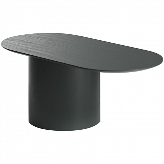 Столик овальный Type, 50х80х41 см, темно-серый