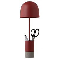 Изображение товара Лампа настольная Pen, темно-красная