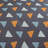 Изображение товара Набор из двух наволочек из сатина с принтом Triangles из коллекции Wild, 70х70 см