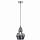 Светильник подвесной Pendant, Eustoma, 1 лампа, Ø16х23 см, никель/зеркальный