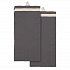Набор из двух кухонных полотенец саржевого плетения серого цвета из коллекции Essential, 50х70 см