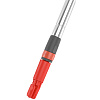 Изображение товара Швабра для мытья пола с телескопической ручкой 160 см, гибкой штангой 40 см и насадкой