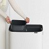 Изображение товара Бак для мусора Brabantia, Bo, Touch Bin, 2х30 л, белый