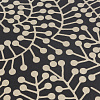 Изображение товара Подушка декоративная черного цвета с принтом Спелая Смородина из коллекции Scandinavian touch, 45х45 см
