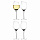 Набор бокалов для вина Geir, 490 мл, 4 шт.