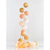 Изображение товара Гирлянда Эклер, шарики, на батарейках, 20 ламп, 3 м