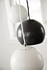 Изображение товара Лампа подвесная Ball, 16хØ18 см, черная матовая, черный шнур