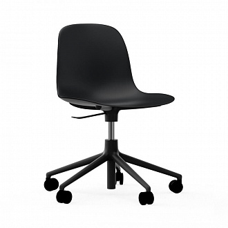 Кресло офисное Normann Copenhagen  Form Swivel, черное