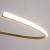 Изображение товара Светильник подвесной Modern, Curve, Ø60х325,7 см, латунь