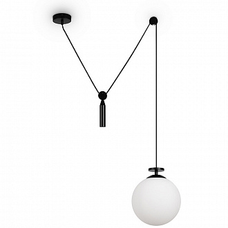 Светильник подвесной Modern, Impulse, 1 лампа, 20х80х166 см, черный