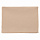 Дорожка бежевого цвета с фактурным рисунком из хлопка из коллекции Essential, 53х150см