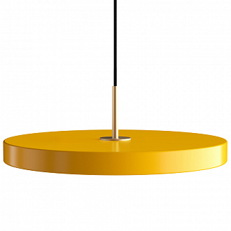 Светильник подвесной Asteria, Ø43х14 см, желтый