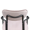 Изображение товара Набор из 2 стульев Ror, Round, велюр, черный/розовый