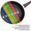 Изображение товара Сковорода для индукционных плит с фиксированной ручкой, Ø20 см