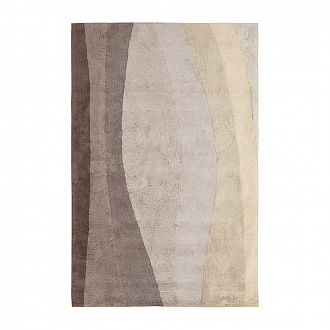 Ковер из хлопка с рисунком Rice plantation из коллекции Terra, 120х180 см