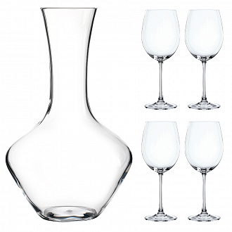 Набор бокалов для вина+декантер Nachtmann, Vivendi Premium, 4 шт.