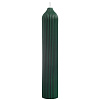 Изображение товара Свеча декоративная темно-зеленого цвета из коллекции Edge, 25,5см