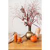 Изображение товара Свеча декоративная оранжевого цвета из коллекции Edge, 16,5см