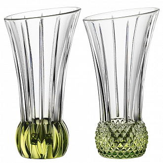 Набор ваз Nachtmann, Spring, 13,6 см, 2 шт., зеленое дно