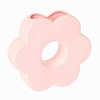 Ваза для цветов Daisy, 20 см, розовая
