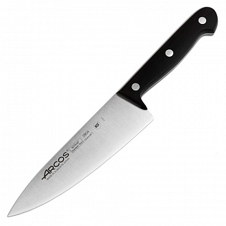 Нож кухонный профессиональный Universal, 15 см, черная рукоятка