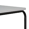Изображение товара Стол обеденный Ror, 70х70 см, черный/серый