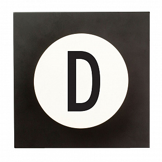 Крючок D Design Letters, AJ vintage ABC
