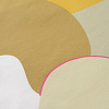 Изображение товара Дорожка на стол из хлопка горчичного цвета с авторским принтом из коллекции Freak Fruit, 45х150 см