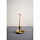 Свеча ароматическая Гриб Мухомор, 15 см, светло-розовая