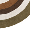 Изображение товара Ковер из хлопка Target коричневого цвета из коллекции Ethnic, Ø150 см