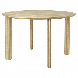 Стол обеденный Comfort Circle, Ø120х74,7 см, дуб