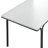 Изображение товара Стол обеденный Ror, 85х120 см, черный/серый