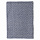 Плед из шерсти мериноса темно-синего цвета из коллекции Essential, 130х180 см
